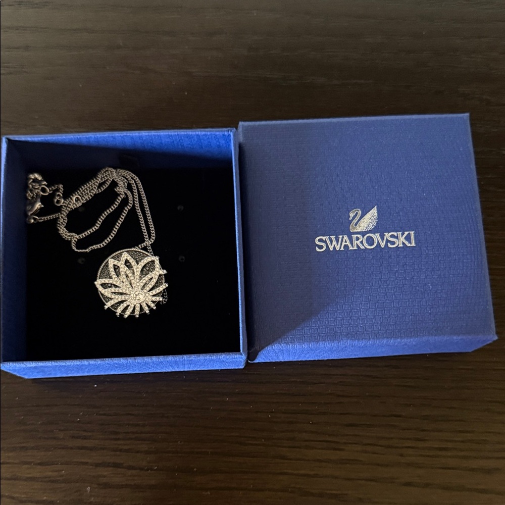 Swarovski Silver Crystal Necklace